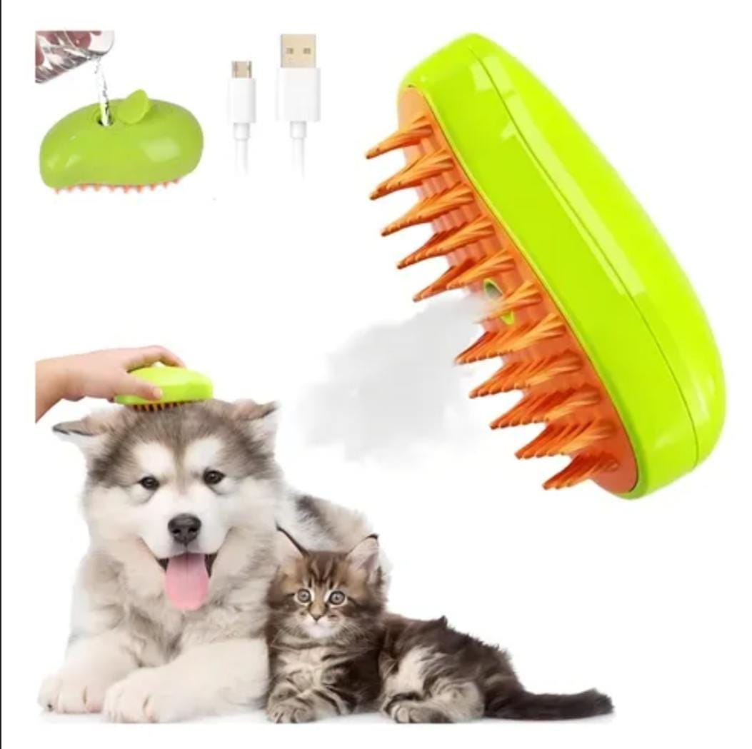 cepillo con vapor para tu mascota